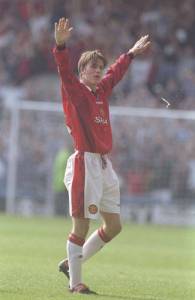 Beckham halfway goal