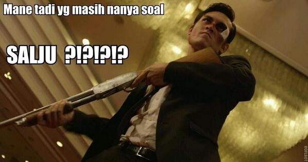 Masalah salju di the raid